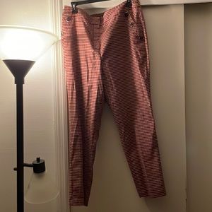 New York & Company Plaid Trousers